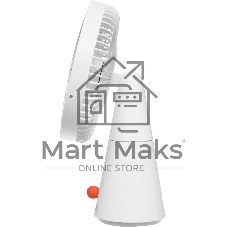Вентилятор Xiaomi Rechargeable Mini Fan белый, настольный, 10 Вт, 4 скорости, 8.7 см