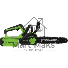Цепная пила аккумуляторная GreenWorks G40CS30IIK2, 40V, 30 см, с 1* АКБ 2А*ч и ЗУ (2007807UA)