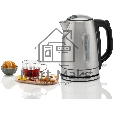 Чайник электрический Gorenje K17DS 1.7л. 2200Вт серебристый корпус: металл