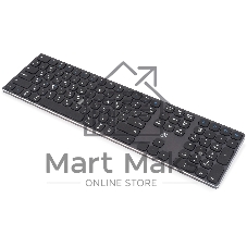 Клавиатура Oklick K867W беспроводная, Bluetooth, радиоканал, серый