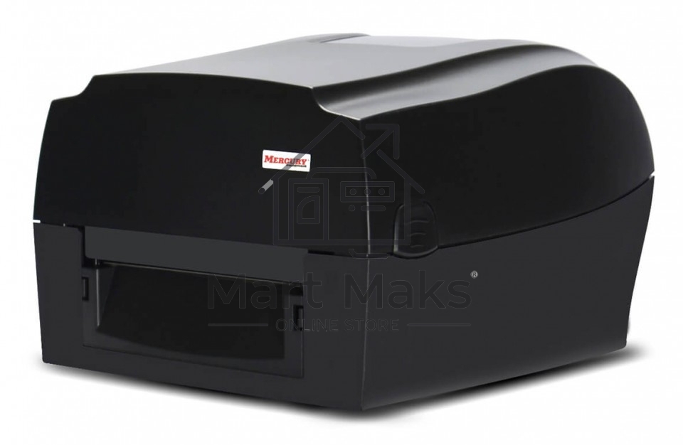 Термопринтер Mertech MPRINT TLP300 TERRA NOVA (для печ.накл.) 203 DPI стационарный черный