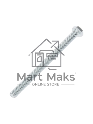 Болт шестигранный KRANZ DIN 933, 8х110, упаковка поставщика ( 24 кг. / 500 шт.)