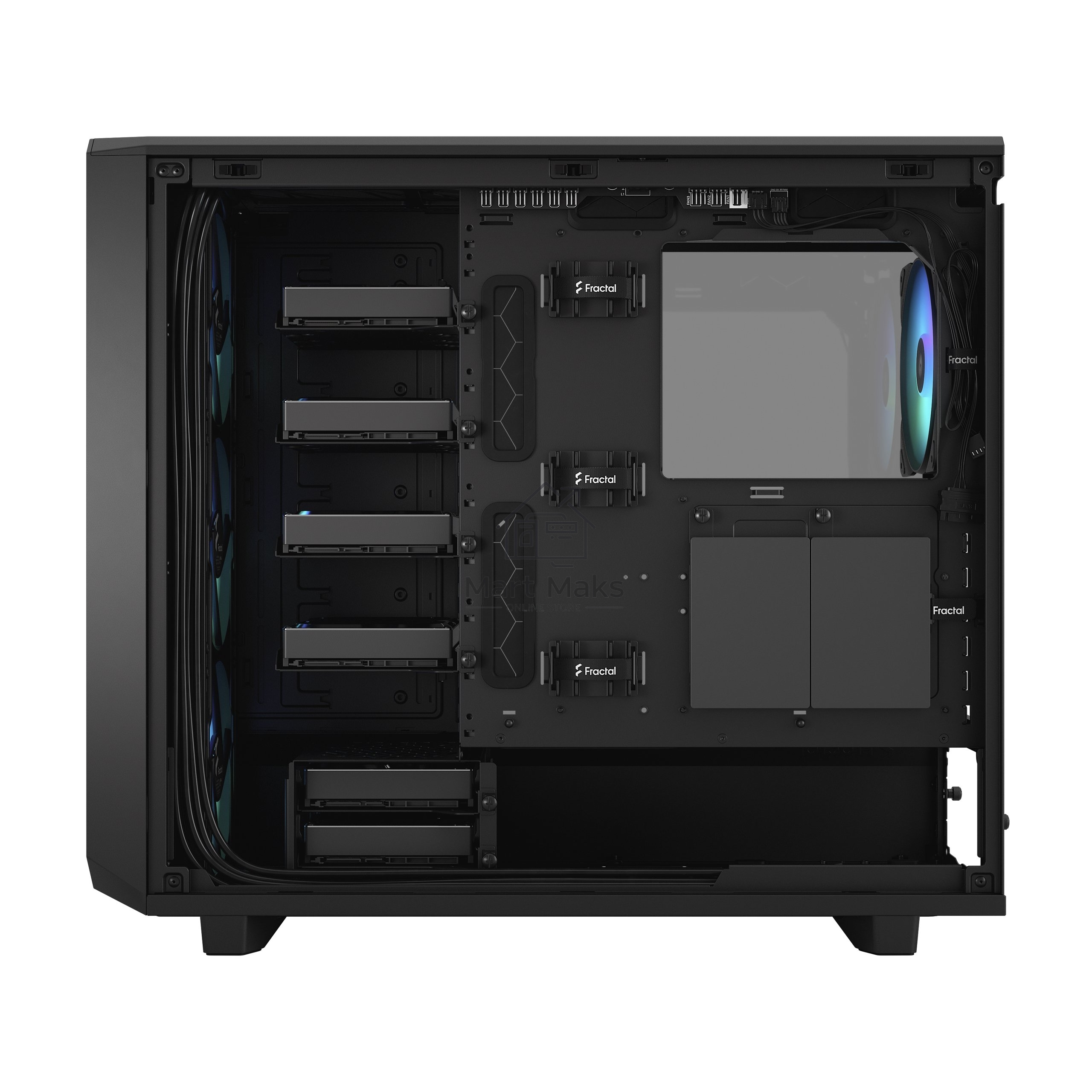 Компьютерный корпус Fractal Design Meshify 2 RGB Black TG Light Tint / FD-C-MES2A-06