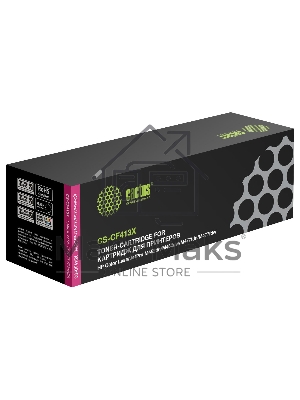 Картридж лазерный Cactus CS-CF413X пурпурный (5000 стр.) для HP HP CLJ Pro M452dn/M452dw/M477fdn/M477fdw