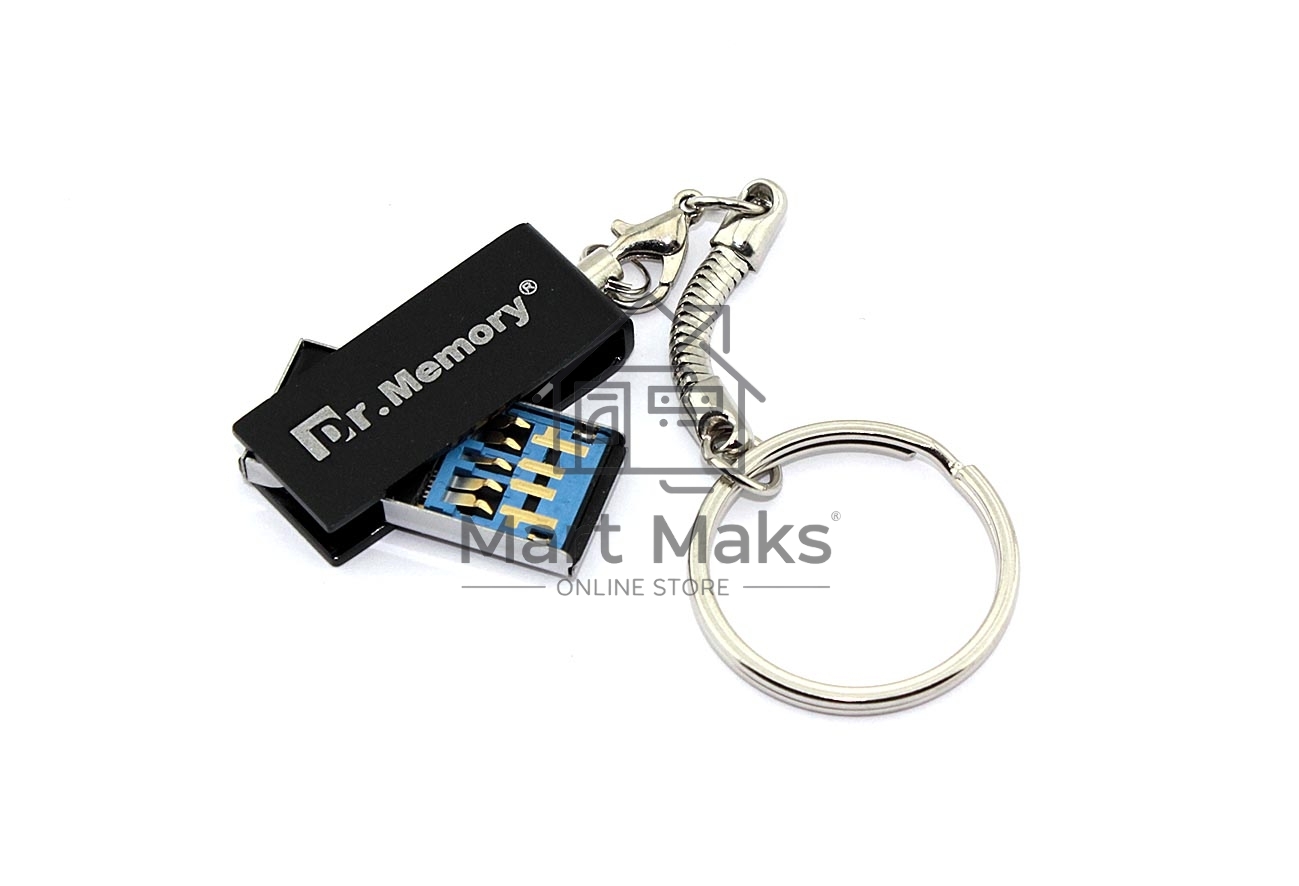 Флешка USB R/W  Dr. Memory 005 32Гб, USB 3.0, серебристый