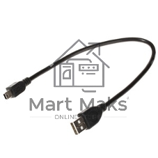 Кабель Gembird/Cablexpert USB 2.0, мультиразъем USB, AM/miniB 5P, 30см, пакет