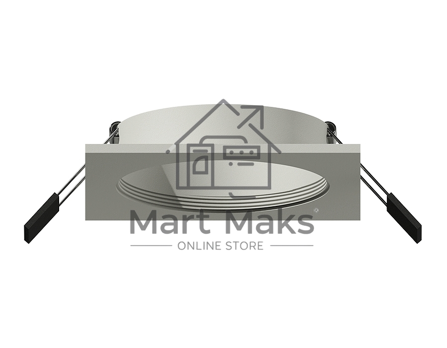 Корпус светильника C7633 SGR серый песок 92*92*H25mm MR16 GU5.3