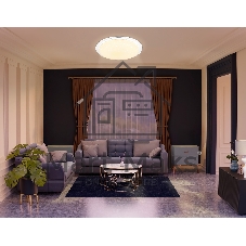 Светодиодный светильник RGB Ambrella light FZ770 WH белый IP20 42W 3000-6500K+RGB 450*55 (ПДУ ИК)