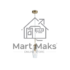 Светильник Ambrella light LH55208 BS/CL латунь/прозрачный E14 max 40W D80*270