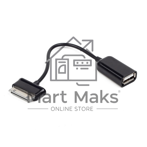Кабель Gembird/Cablexpert A-OTG-AF30P-001 Кабель USB 2.0 OTG, USBAF/BM30pin, для планшетов Samsung, 0.15м, пакет