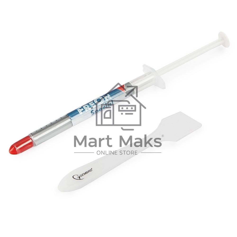 Термо паста Gembird FreOn Special GF-11-1.5 для радиаторов, 1,5гр, шприц