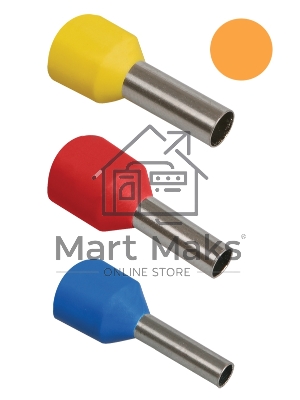 Наконечник-гильза изол. Е0508 (уп.100шт) ИЭК UGN10-D05-02-08