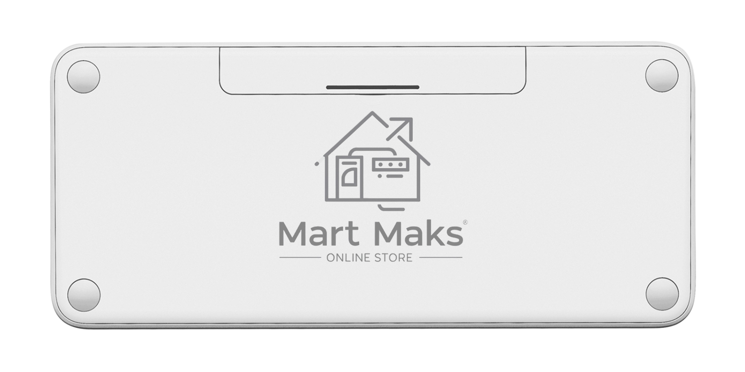 Клавиатура беспроводная Logitech K380, Bluetooth, белый