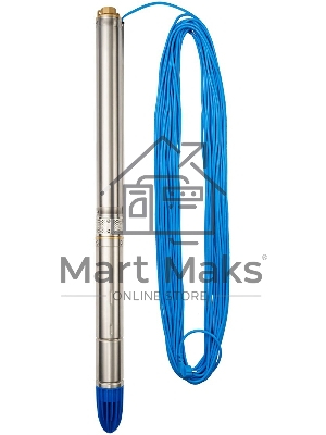 Насос скважинный центробежный ВОДОМЕТ 3ДК 45/60, обратный клапан в комплекте