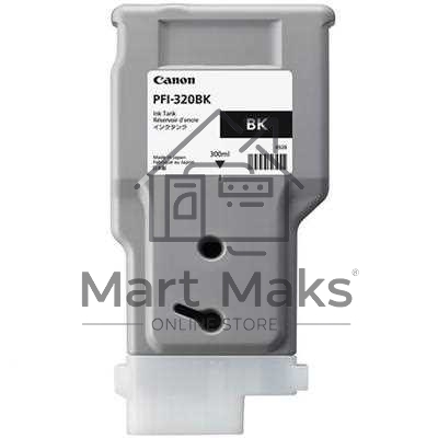 Картридж струйный Canon PFI-320 BK 2890C001 черный (300мл) для Canon Canon imagePROGRAF TM-200/205