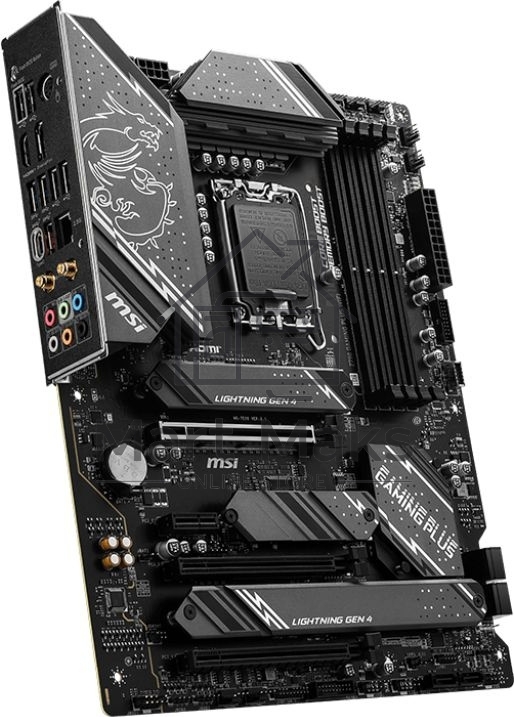 Материнская плата MSI Z790 GAMING PLUS WIFI, LGA 1700, 4xDDR5, 1xPCIe 5.0 x16, 1xPCIe 4.0 x16, 4xM.2, 6xSATA, 1xHDMI, 1xDP, 2.5 Gigabit Ethernet, 7.1 аудио, ATX