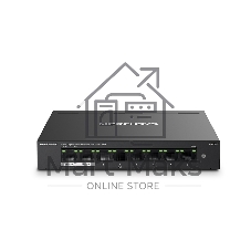 Коммутатор настольный Mercusys MS108GP с 8 гигабитными портами (7 портов PoE+)