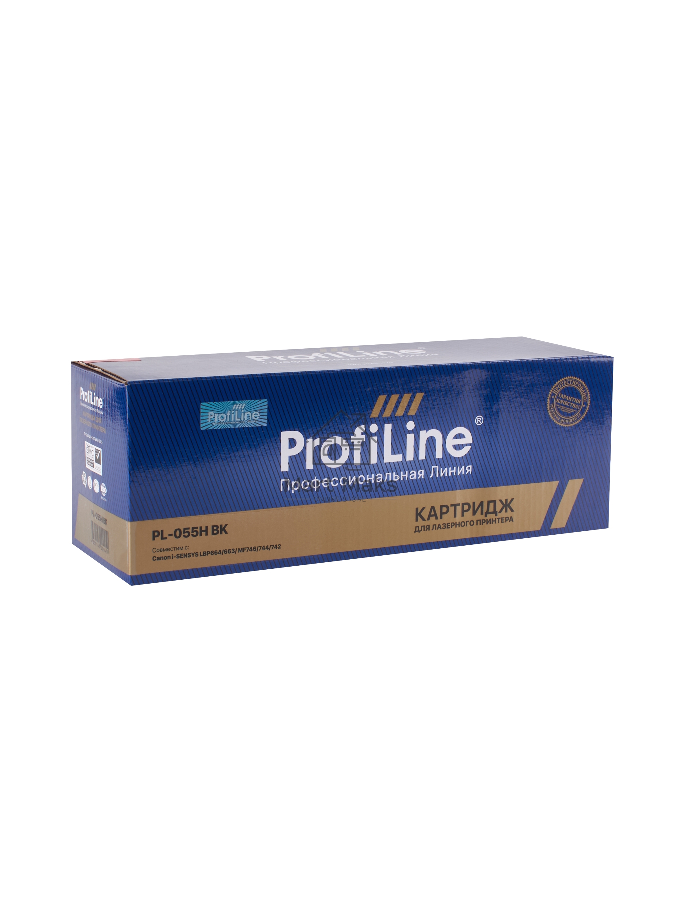 Картридж ProfiLine PL-055H для принтеров Canon i-SENSYS LBP664Cx/LBP663Cdw/MF746Cx/MF744Cdw/MF742Cdw черный 7600 копий