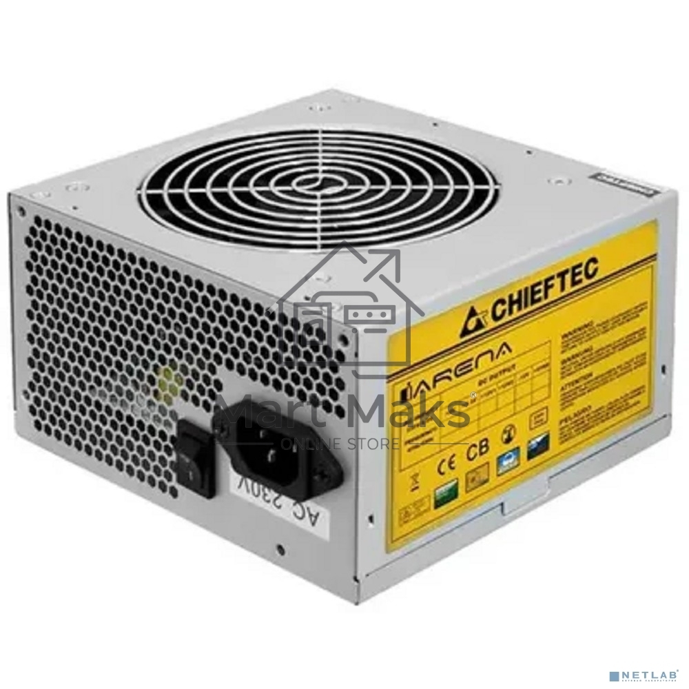 Блок питания Chieftec GPA-600S, 600Вт, 120мм, серый