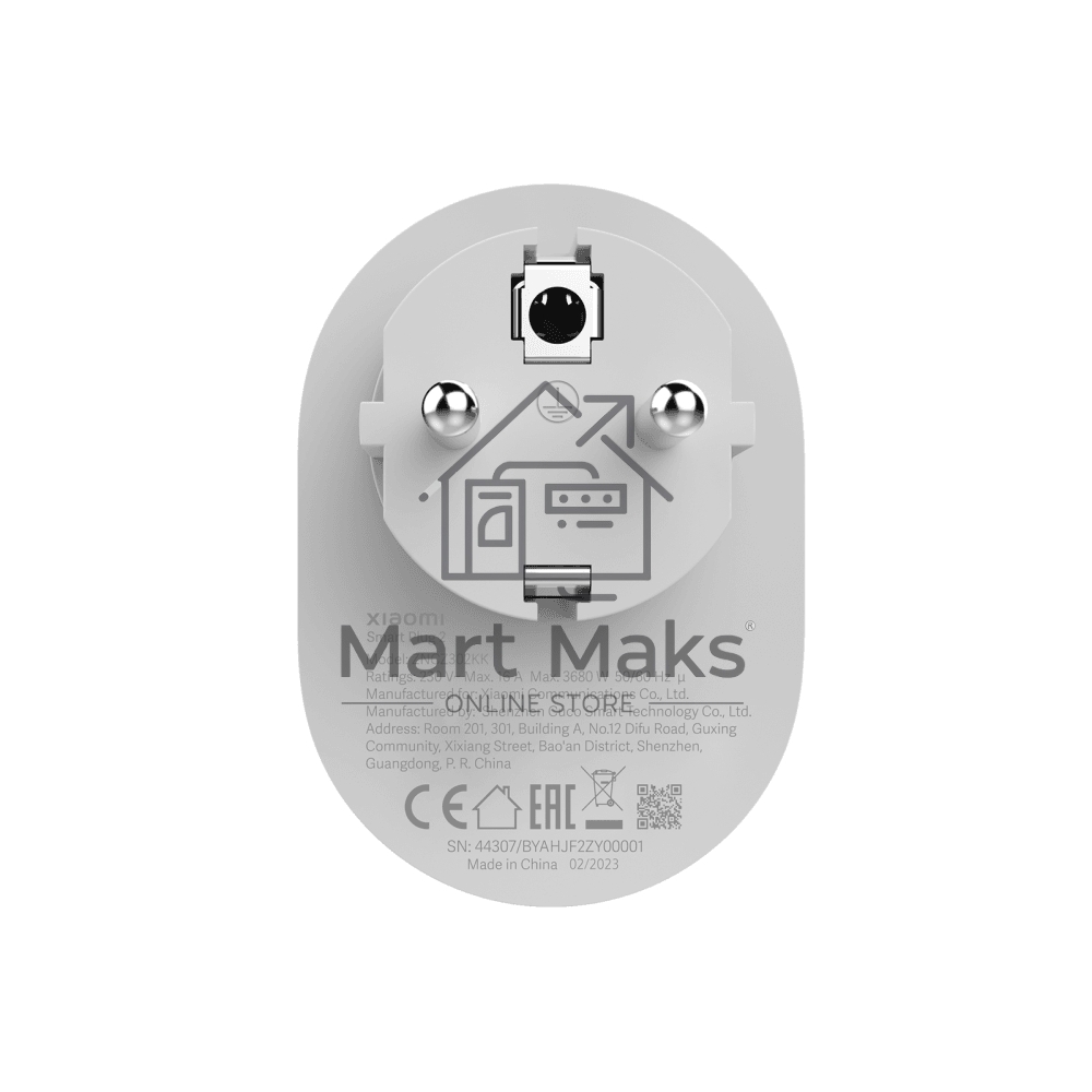 Розетка Xiaomi Smart Plug 2 EU
