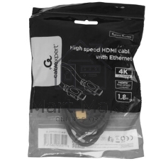 Кабель-переходник Cablexpert CCB-A-CM-HDMI-1.8M с Type-C на HDMI v2.0, Mobile, 1.8м, черный, корбка