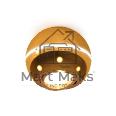 Светильник Ambrella Light XS1105011 PYG золото желтое полированное MR16 GU5.3 LED 3W 4200K (C1105, N7004)