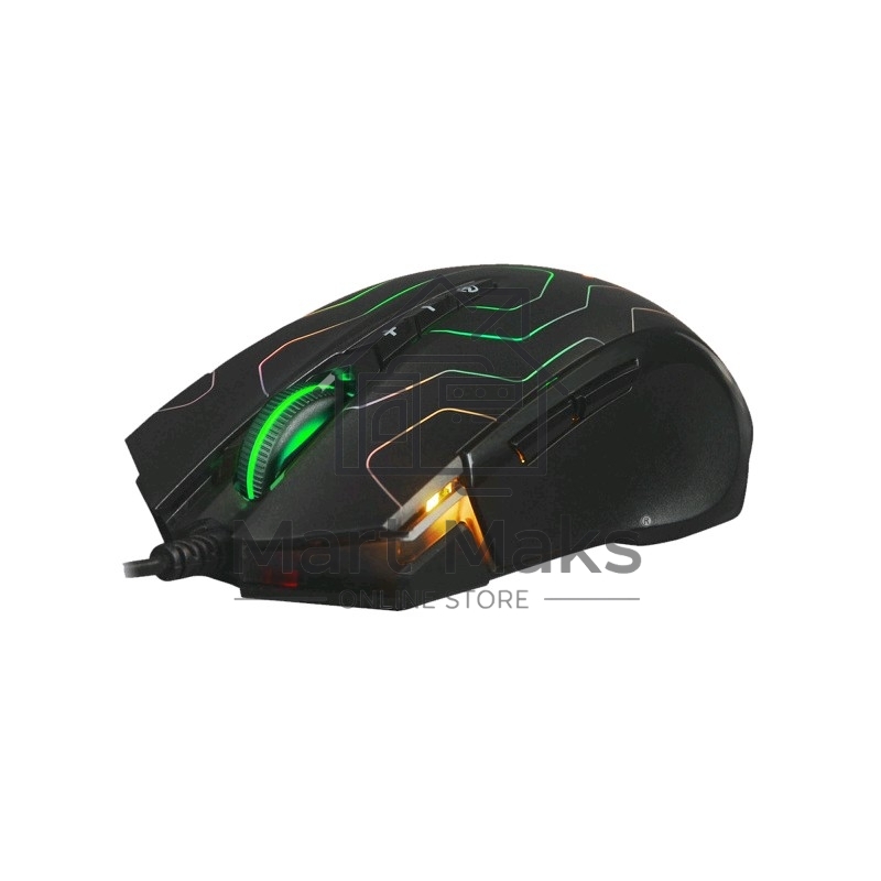 Мышь проводная A4Tech X89 черный, 2400 dpi, USB, кнопки - 8