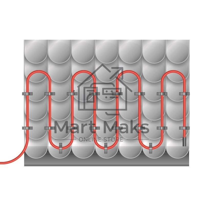 Греющий саморегулирующийся кабель на трубу Extra Line 25MSR-PB 15M (15м/375Вт) Rexant