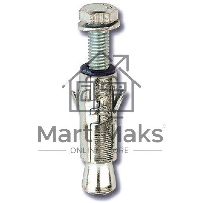 Анкер забивной М10 усил. с болтом (уп.20шт) ДКС CM461065