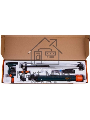 Обзор набора юного исследователя Levenhuk LABZZ MTВ3: микроскоп, телескоп и бинокль Тип телескопа: рефрактор,Увеличение: 60–120 крат,Фокусное расстояние: 600 мм,Диаметр объектива (апертура): 50 мм,Высота треноги: 650–1150 мм,Тип микроскопа: световые/оптич