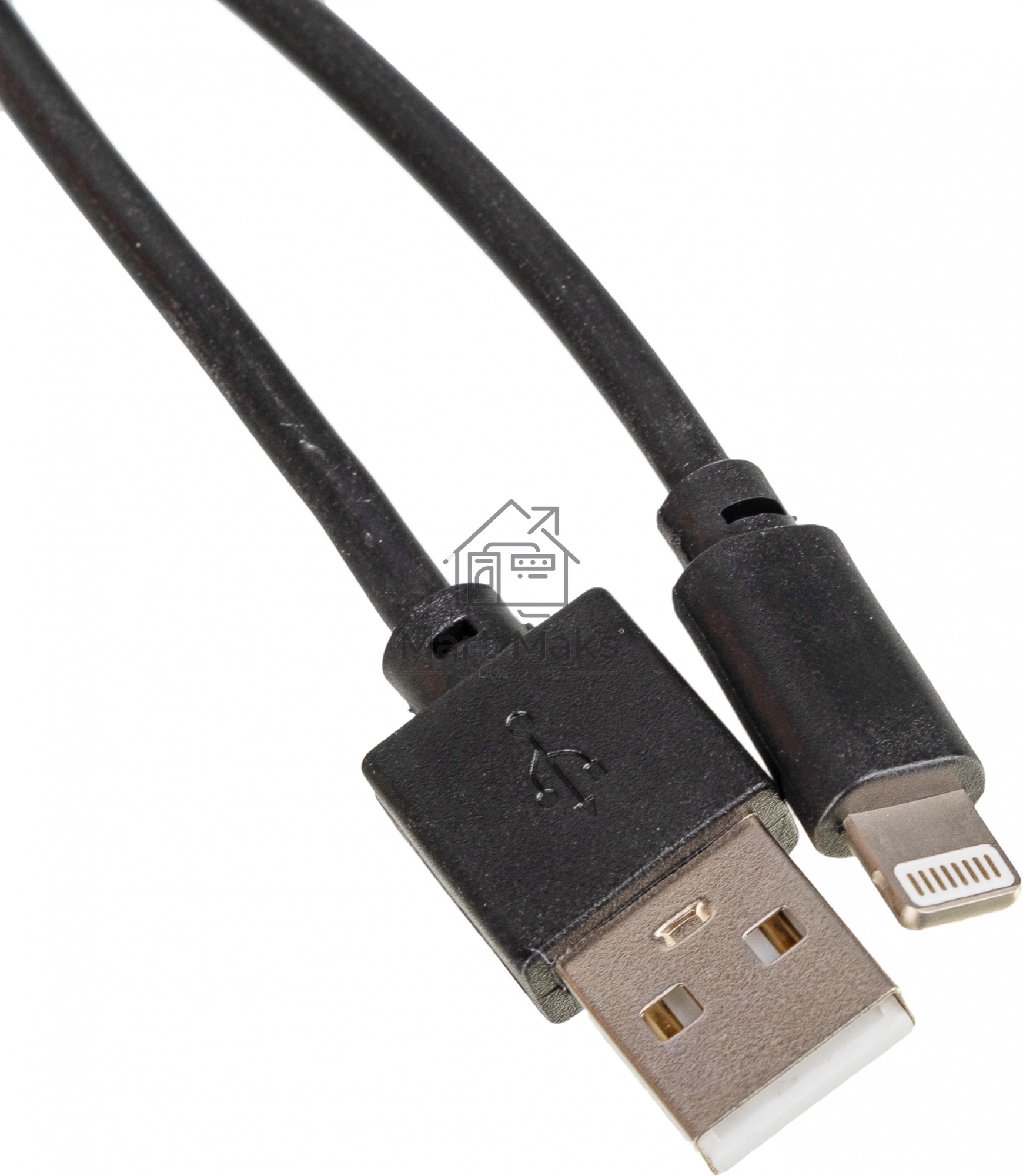 Кабель USB (m)-Lightning (m) 2м черный
