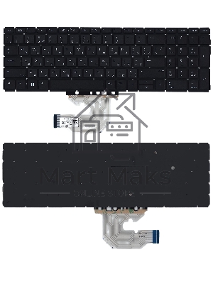 Клавиатура для ноутбука HP 450 G6 черная