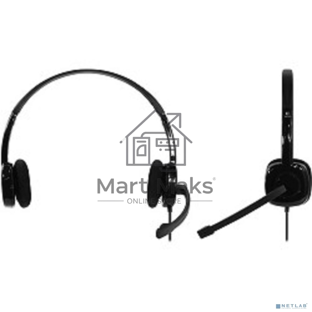 Наушники Logitech Headset H151 Stereo черный