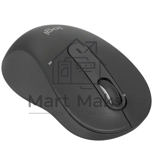 Мышь беспроводная Logitech Signature M650 L LEFT графитовый, 4000 dpi, радиоканал, Bluetooth, USB, кнопки - 5