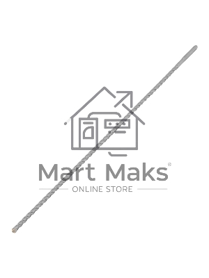 Бур по бетону Matrix, 10 x 600 мм, SDS PLUS c крестовой пластиной