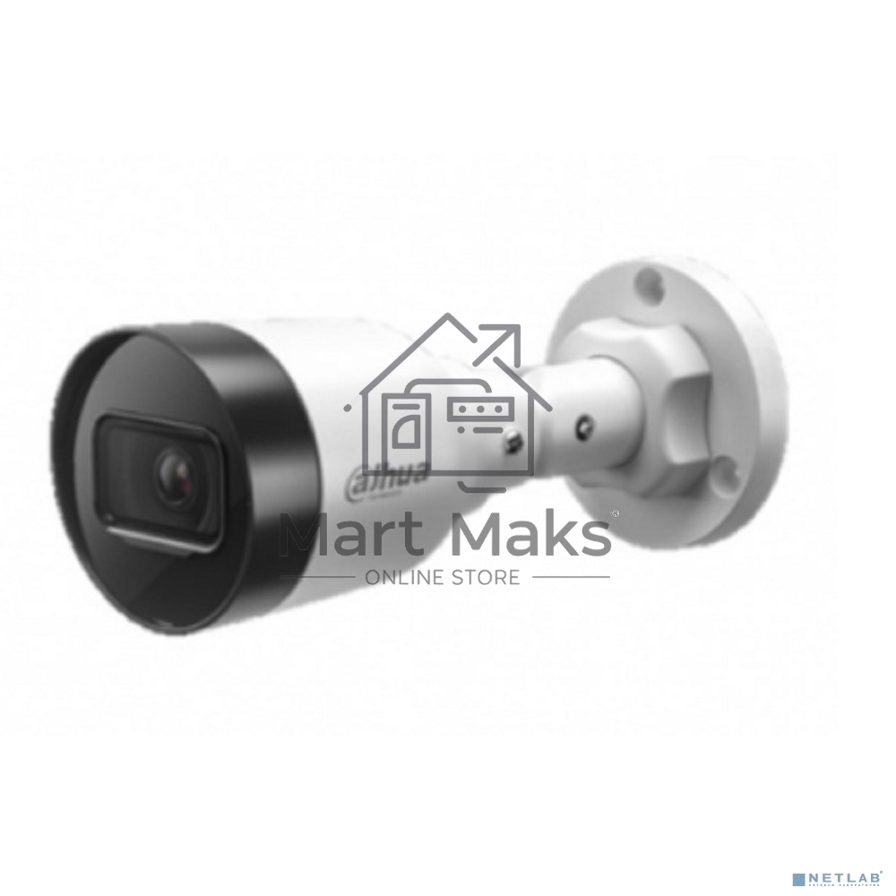 Камера видеонаблюдения IP Dahua DH-IPC-HFW1230S1P-0360B-S6 3.6-3.6мм цв. корп.:белый