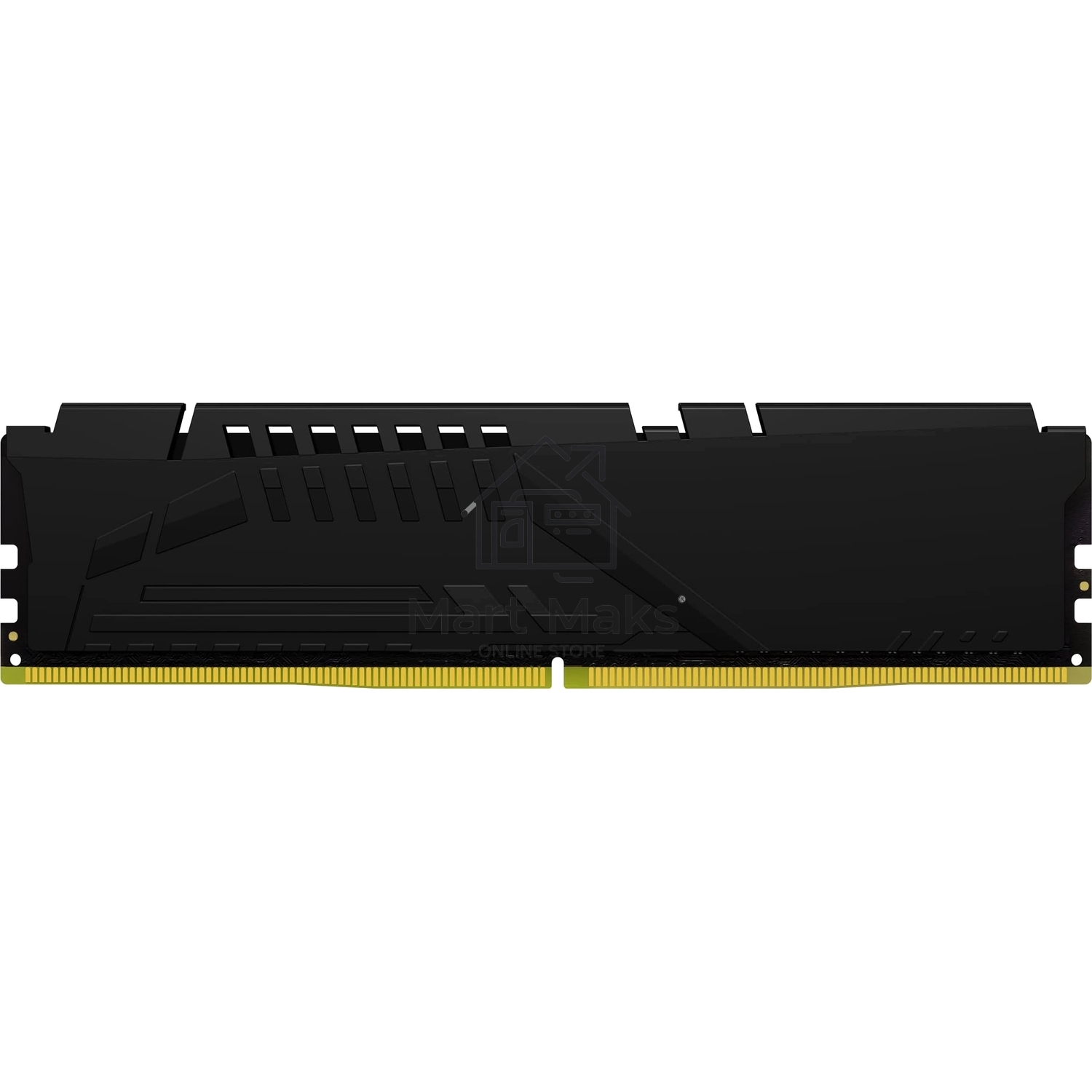 Оперативная память Kingston Fury Beast, DDR5, 16GB (1x16GB), 6000MHz, CL30, DIMM, с радиатором, черный