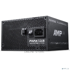 Блок питания PHANTEKS AMP GH 850W (80 Plus Gold, ATX 3.1, PCIe 5.1, APFC, 120мм Fan, Fully Modular, Black)/ PH-P850GH_BK01