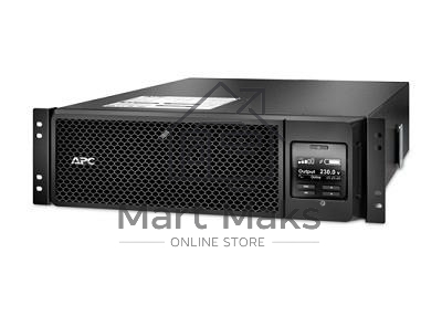 Источник бесперебойного питания APC Smart-UPS SRT SRT5KRMXLI 4500Вт 5000ВА черный