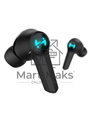 Игровая гарнитура TWS Edifier GT4 черный, внутриканальные, Bluetooth, до 7 ч