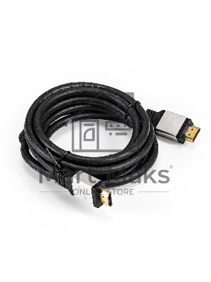 Кабель HDMI ExeGate EX-CC-HDMI8K-3.0 (19M/19M, v2.1, 3м, 8K UHD, Ethernet, позолоченные контакты)