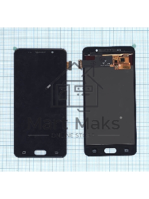 Дисплей для Samsung Galaxy A5 (2016) SM-A510F в сборе с тачскрином (TFT) черный