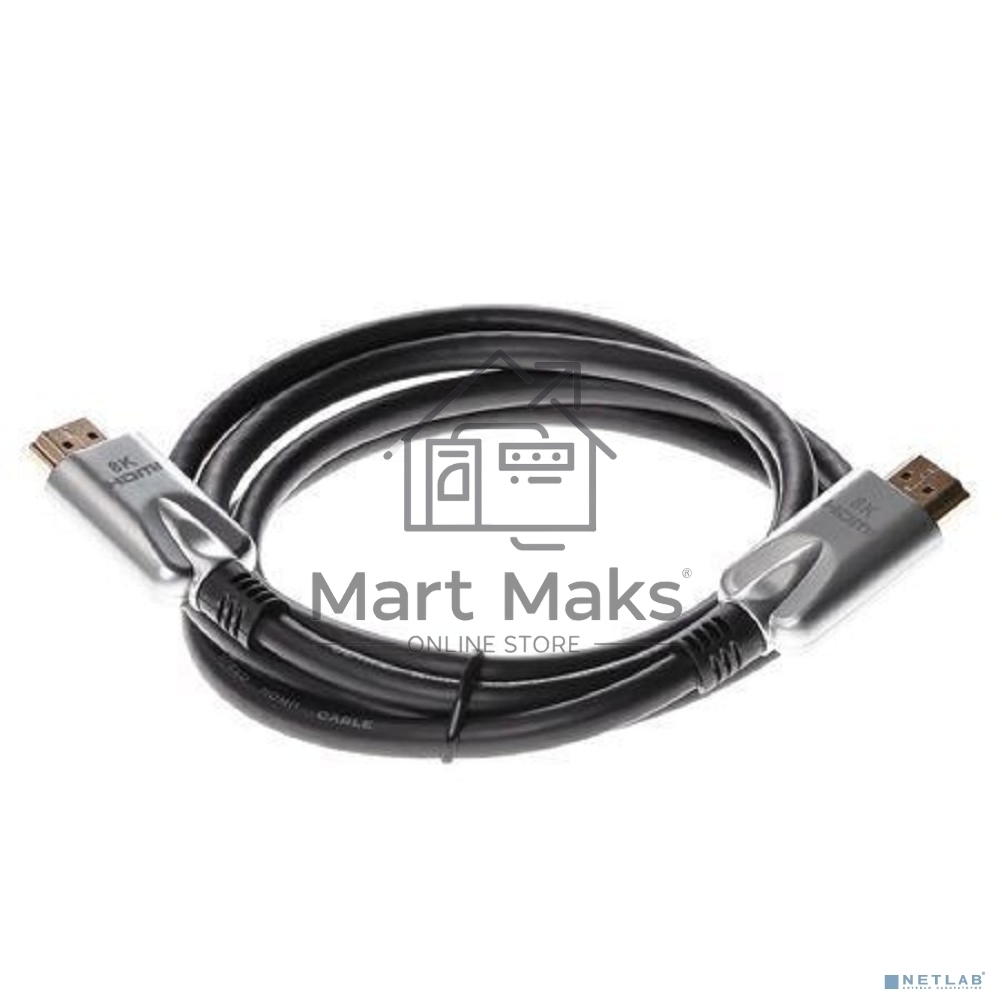 Кабель HDMI 19M/M,ver. 2.1, 8K@60 Hz 1.5m VCOM <CG862-1.5M> VCOM/TELECOM