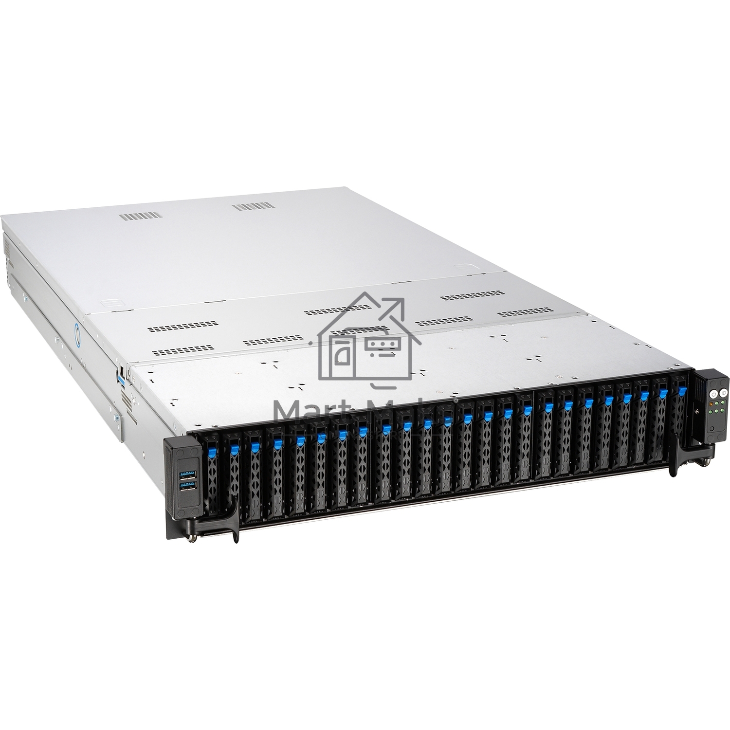 Серверная платформа ASUS RS720A-E11-RS24U/10G/1.6KW/24NVMe/OCP