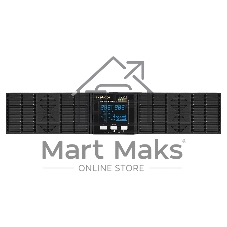 Источник бесперебойного питания On-line ExeGate PowerExpert ULS-2000.LCD.AVR.6C13.USB.RS232.SNMP.BC.2U 2000VA/2000W, On-Line, PF=1, LCD, 6*C13, RS232, USB, SNMP-slot, встроенные батареи 12V 7.2Ah - 6шт, батарейный коннектор, подключение до 4 внешних батарейных блоков 72В, Rackmount 2U/Tower, металлический корпус, черный