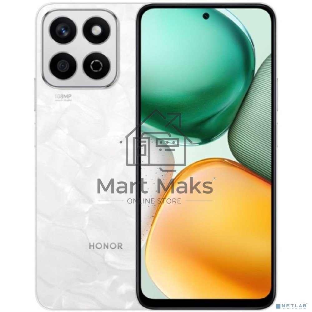 Смартфон Honor X7c, 6/128Gb, белый