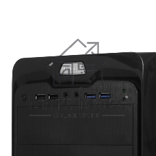 Компьютерный корпус Miditower ExeGate EX287030RUS UN-604-UN600 (ATX, БП UN600 с вент. 12см, 2*USB+2*USB 3.0, аудио, черный)