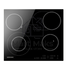 Встраиваемая электрическая варочная панель Samsung NZ64T3516AK/WT, 55 х 575 х 505 мм, стеклокерамика, скошенный край, черный