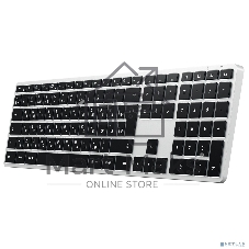 Клавиатура беспроводная Satechi Slim X3 Bluetooth Backlit Keyboard, Bluetooth, Серебристый ST-BTSX3S-RU