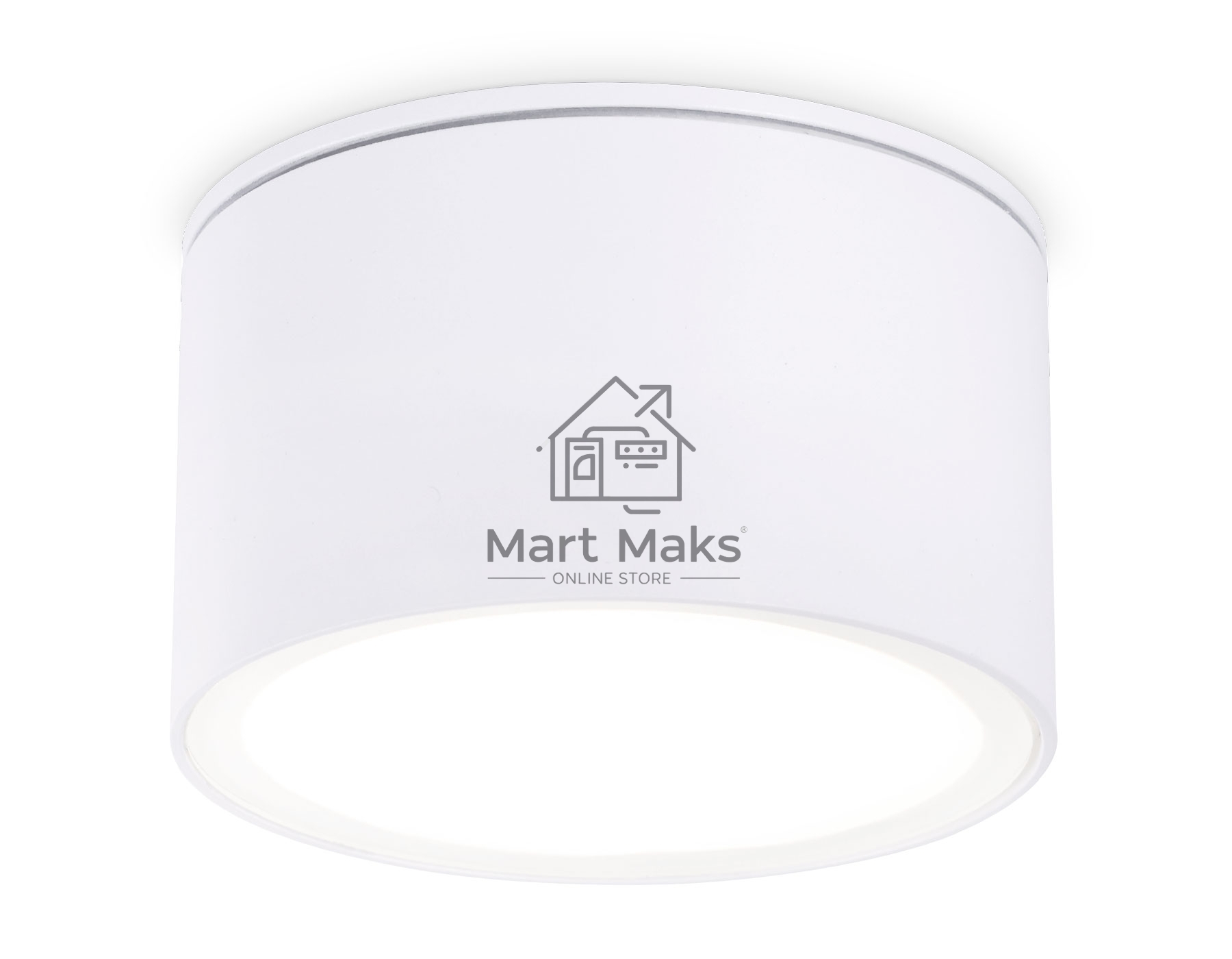 Светильник Ambrella light TN6522 SWH белый песок IP44 GX53 D85*50